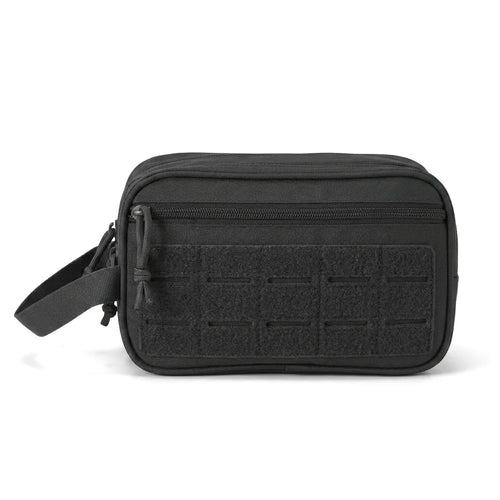 BikeBag Dopp Kit in black, front view